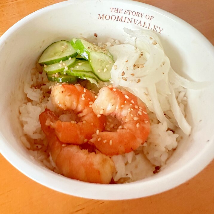 焼肉のたれで簡単!夏の丼⋆⸜ ⚘ ⸝⋆